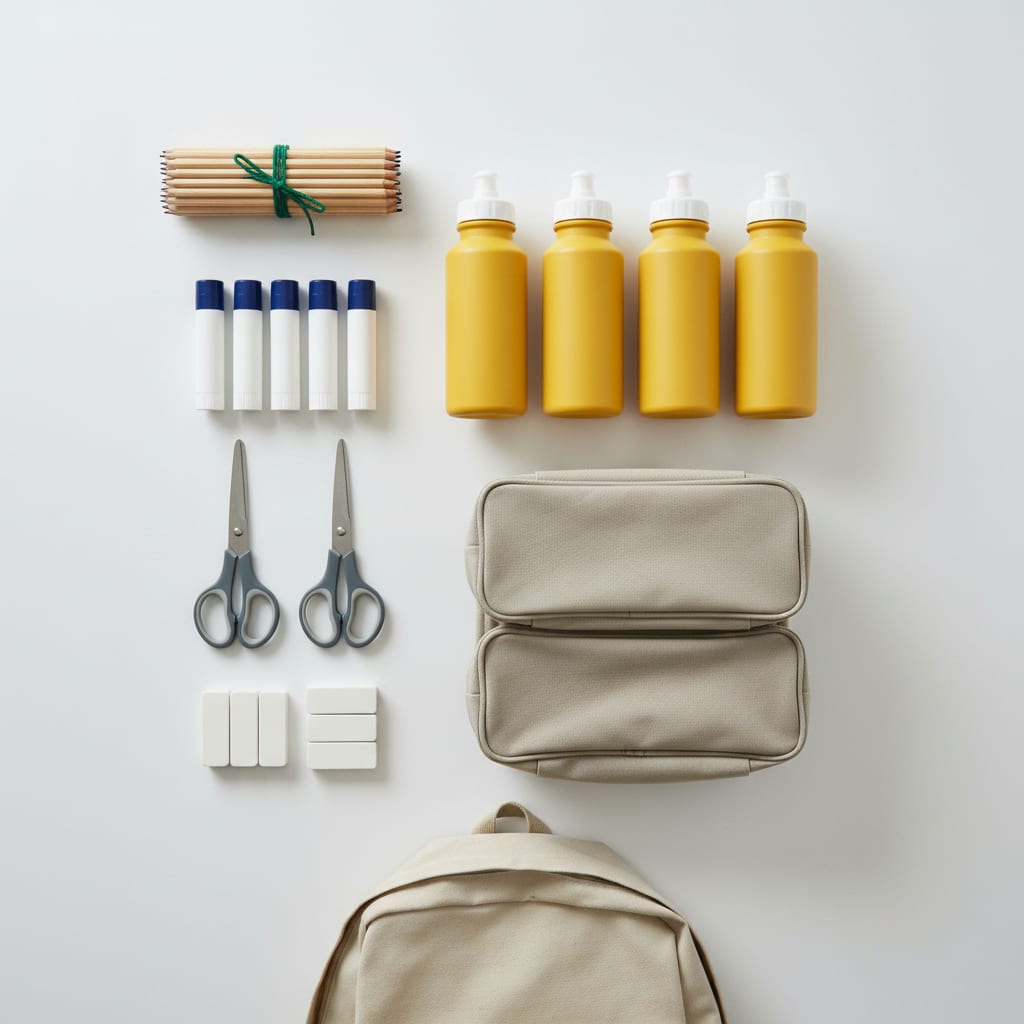 Back-to-School Shopping for 4 Kids Without Panic