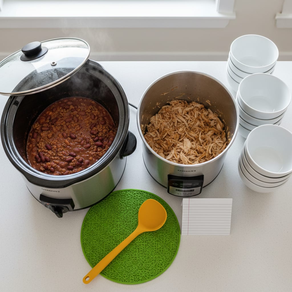 Crockpot Meals for a Crowd (Set It, Feed Eight)