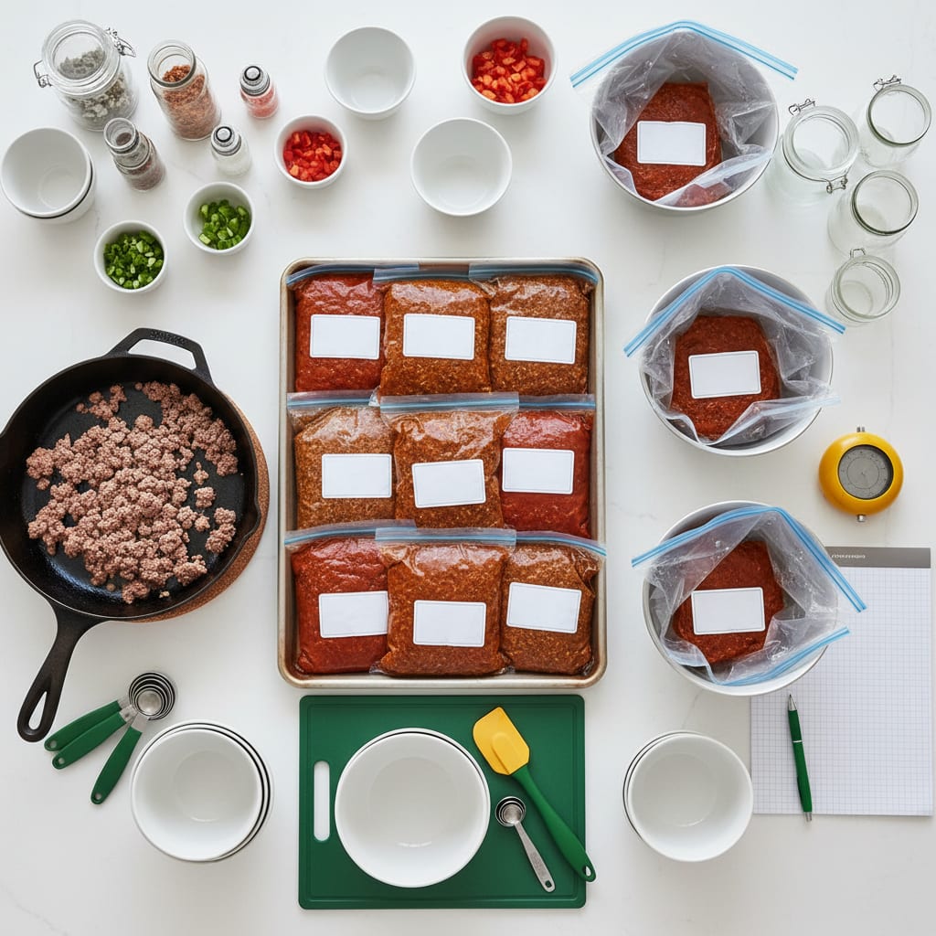 Once-a-Month Cooking: A Realistic First Batch Day