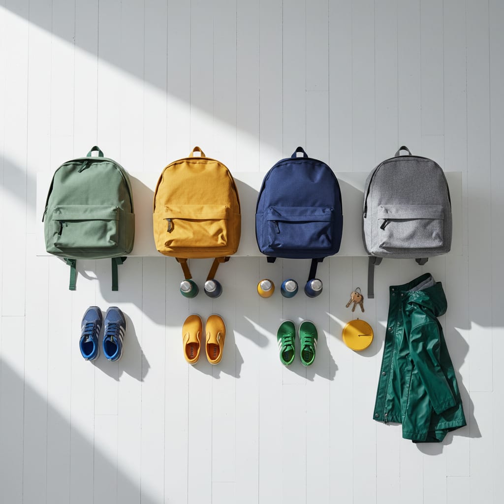 School Mornings With 4 Kids: The 45-Minute Routine