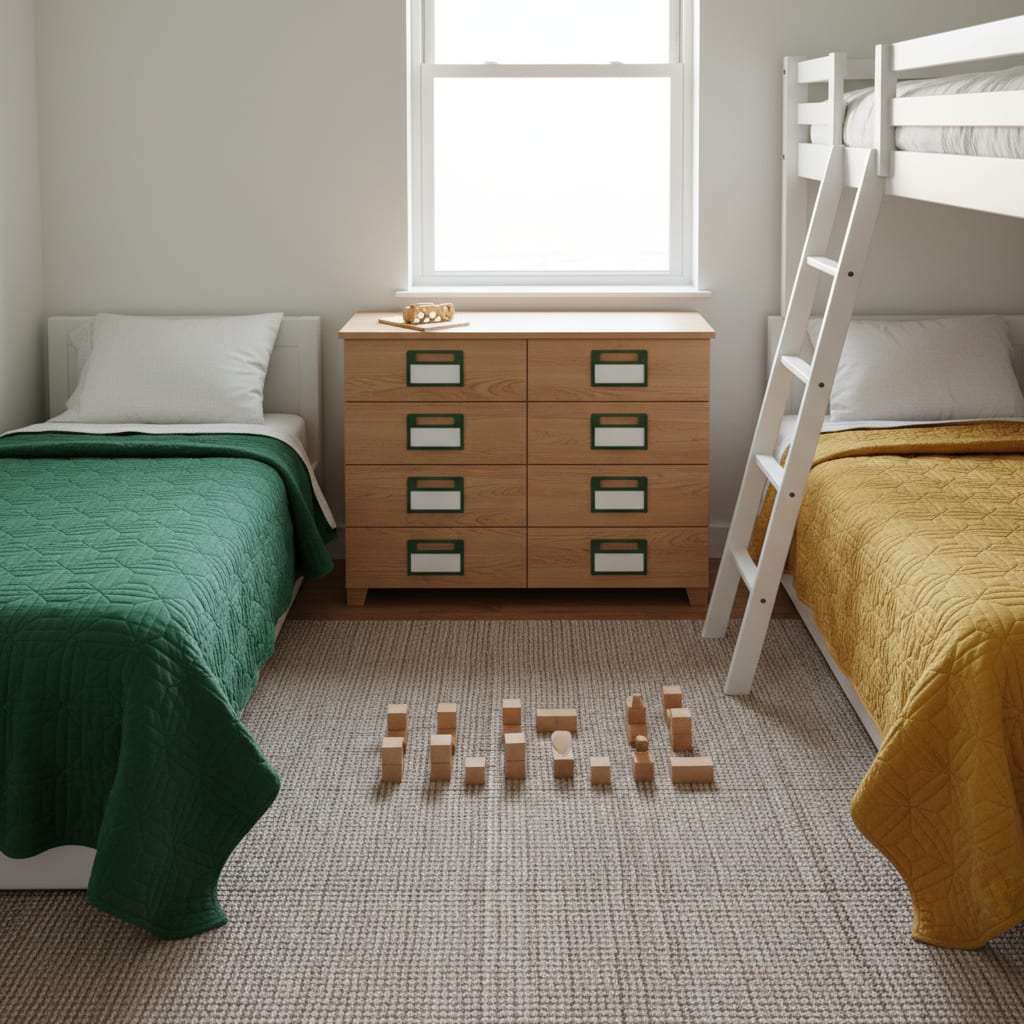 Siblings Sharing a Room: Ages, Layouts & Ground Rules