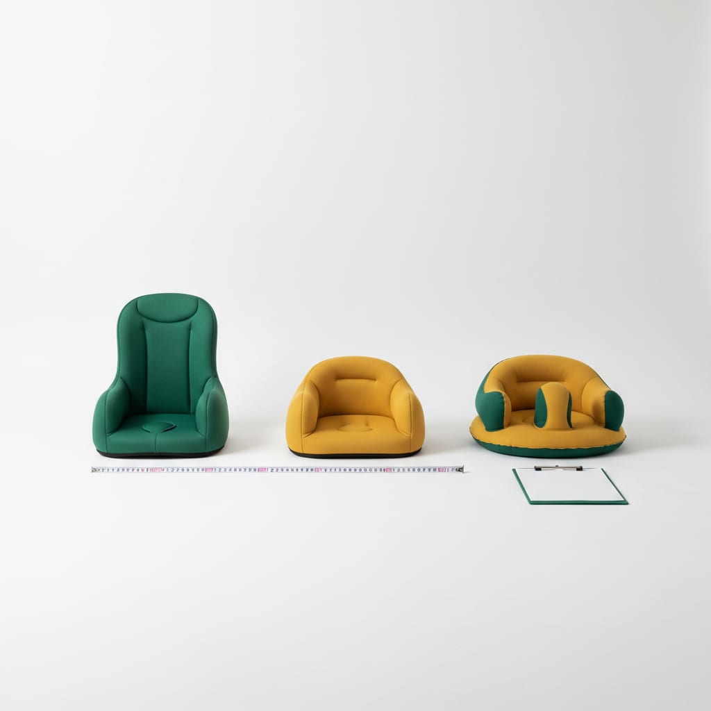 Slim Booster Seats for 3-Across Back Rows