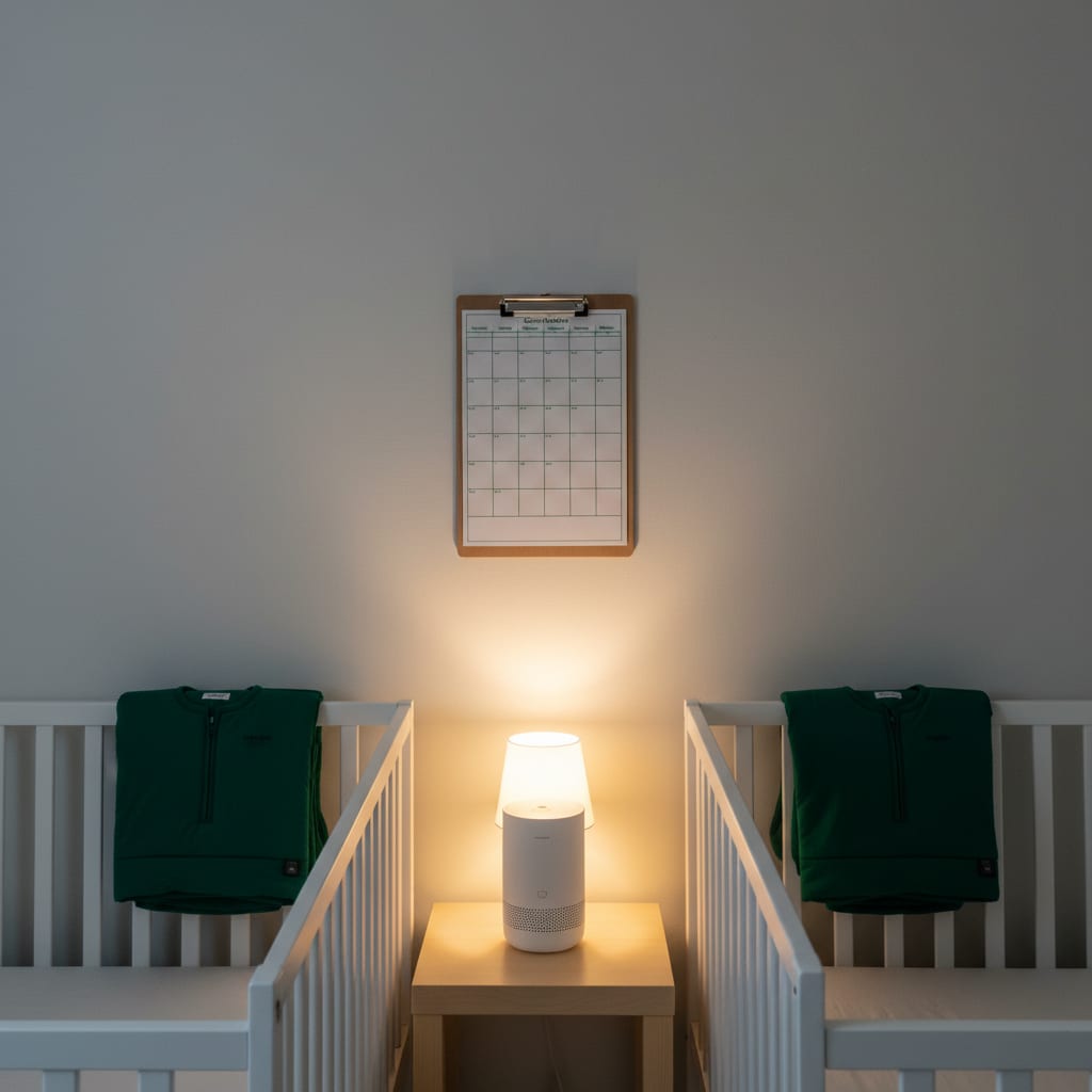 Twin Sleep Schedules: Two Babies, One Bedtime